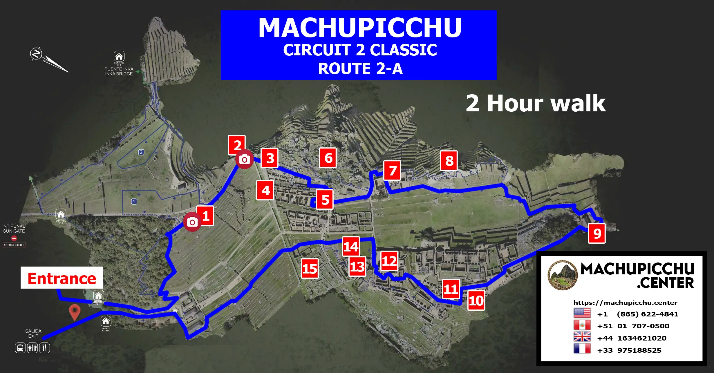 Historic Sanctuary of Machu Picchu Circuit 2 Classic