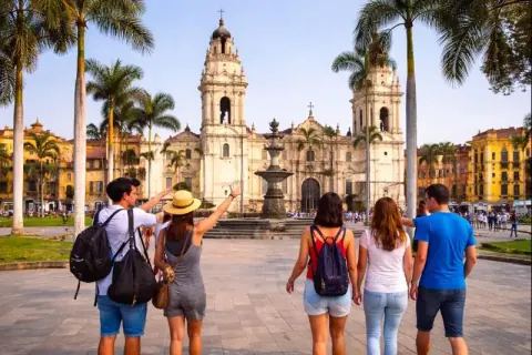 Stadtrundfahrt durch Lima: Historisches Zentrum, Huaca Pucllana &amp; Katakomben mit Pisco Sour